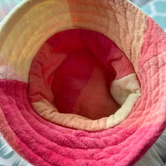 Handmade Reversible Bucket Hat - Terry Cloth - Picture 6 of 6